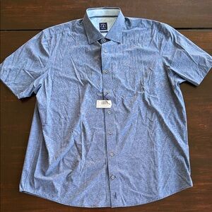 johnnie-O Casual Blue Button Down Shirt